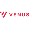 Venus company logo in red.